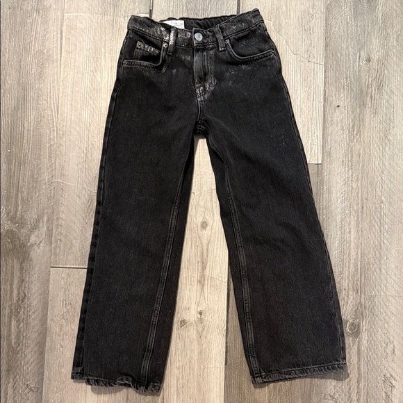 Zara Charcoal Denim Pants - Picture 1 of 5